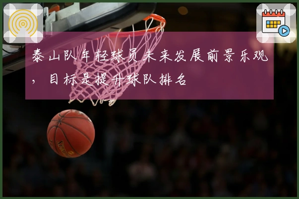 泰山队年轻球员未来发展前景乐观，目标是提升球队排名