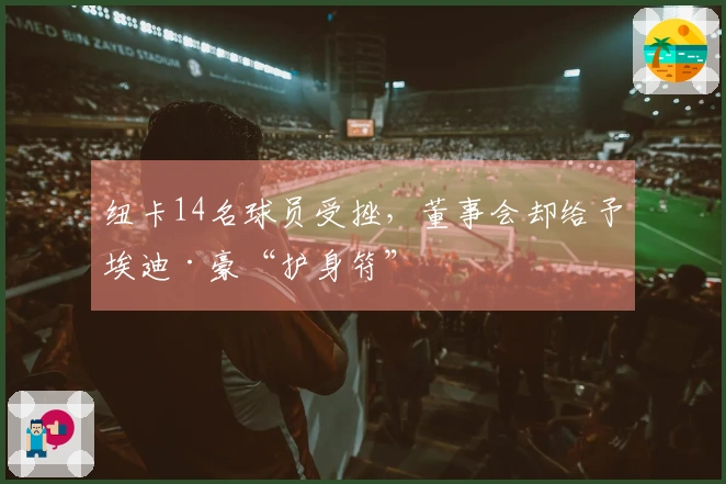 纽卡14名球员受挫，董事会却给予埃迪·豪“护身符”